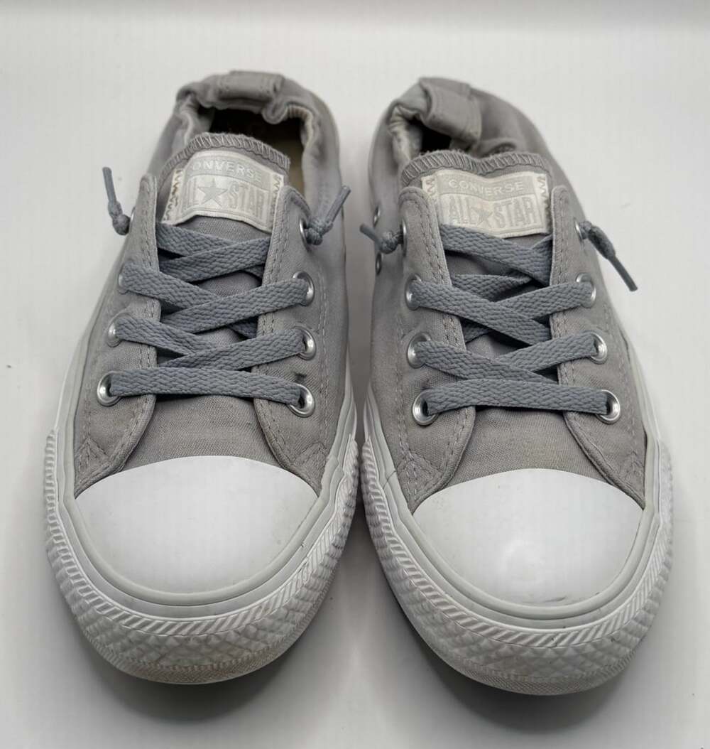 Converse Chuck Taylor All Star Madison Slip Size 9.5 Gray Sneakers